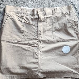 Croft & Barrow Tan Skort